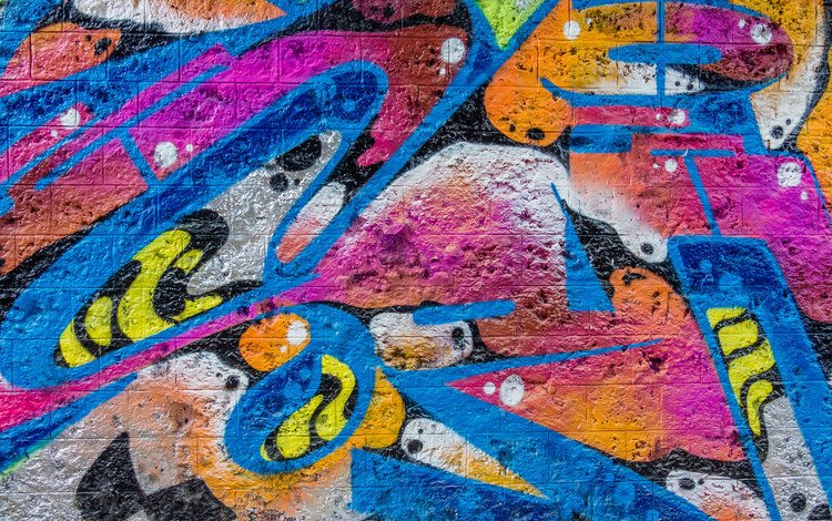 текстура, цвета, стена, граффити, искусство, стрит-арт, texture, color, wall, graffiti, art, street art