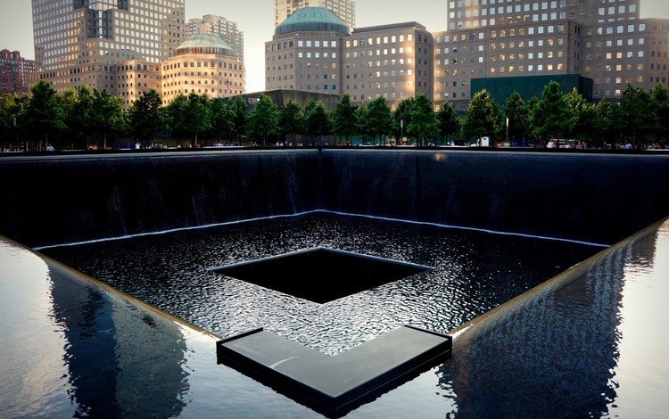 сша, нью-йорк, мемориал, 11 сентября, теракт, usa, new york, memorial, 11 sep, the attack