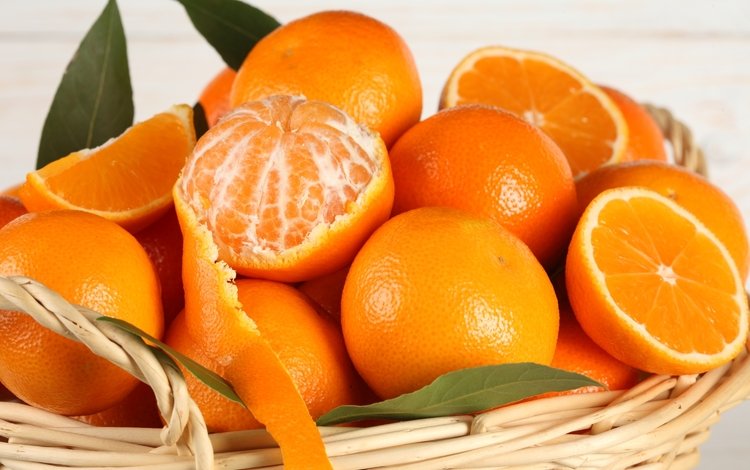 фрукты, апельсины, корзинка, цитрусы, fruit, oranges, basket, citrus