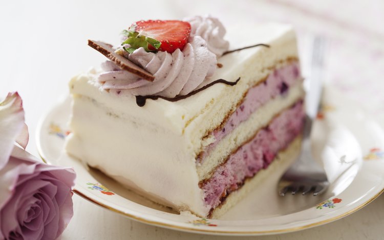 крем для торта, роза, клубника, шоколад, сладкое, торт, пирожное, cream cake, rose, strawberry, chocolate, sweet, cake