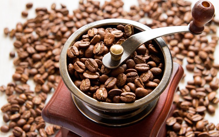 зерна, кофе, кофейные зерна, кофемолка, grain, coffee, coffee beans, coffee grinder