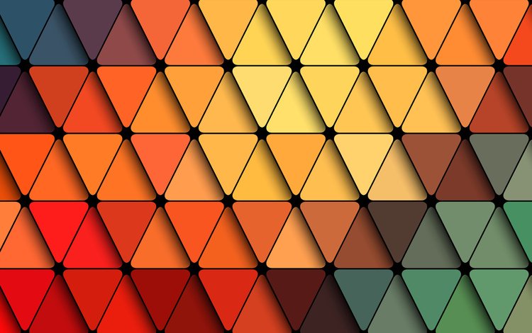 абстракция, текстура, линии, формы, цветные треугольники, abstraction, texture, line, form, colored triangles