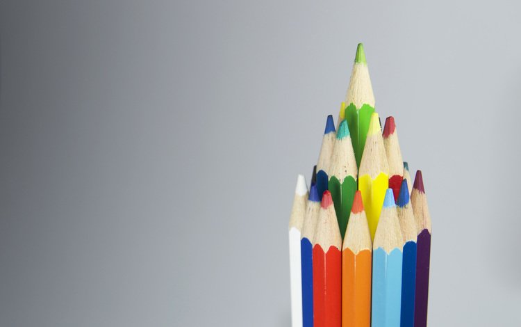 фон, разноцветные, карандаши, цветные, цветные карандаши, background, colorful, pencils, colored, colored pencils
