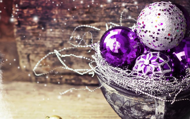 новый год, шары, рождество, фиолетовые, встреча нового года, 2016, елочная, decorations, new year, balls, christmas, purple