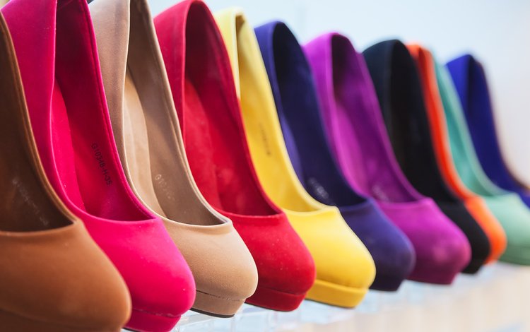 цвет, каблуки, окрас, туфли, same model, different color, color, heels, shoes