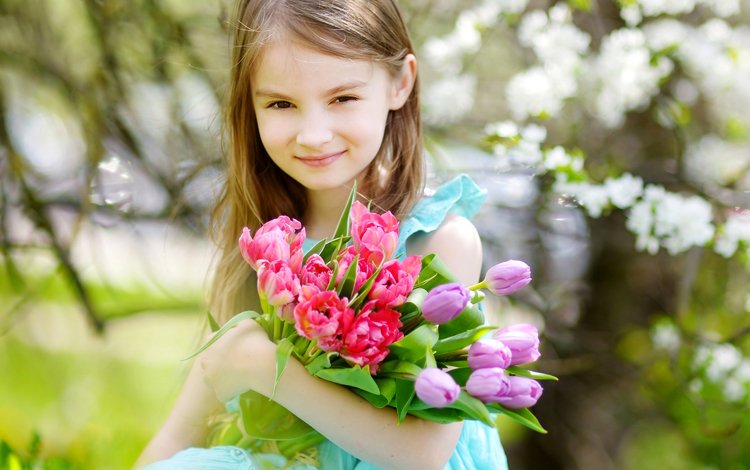 девочка, весна, тюльпаны, ребенок, девочки, маленькая, тульпаны, girl, spring, tulips, child, girls, little
