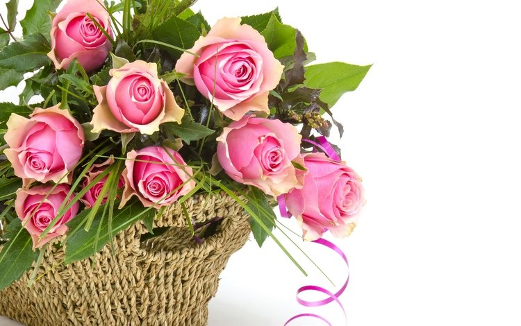 розы, букет, розовые, окрас, роз, пинк, roses, bouquet, pink, color
