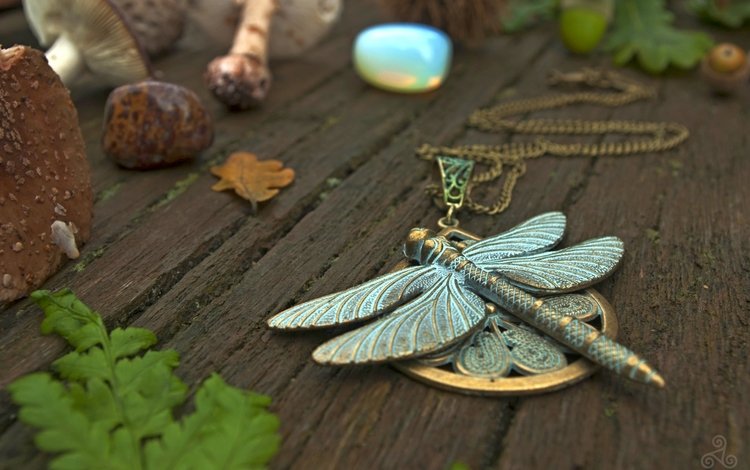 стрекоза, кулон, украшение, dragonfly, pendant, decoration