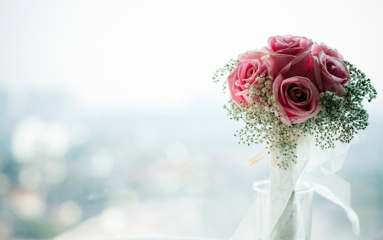 цветы, розы, лепестки, букет, розовые, flowers, roses, petals, bouquet, pink