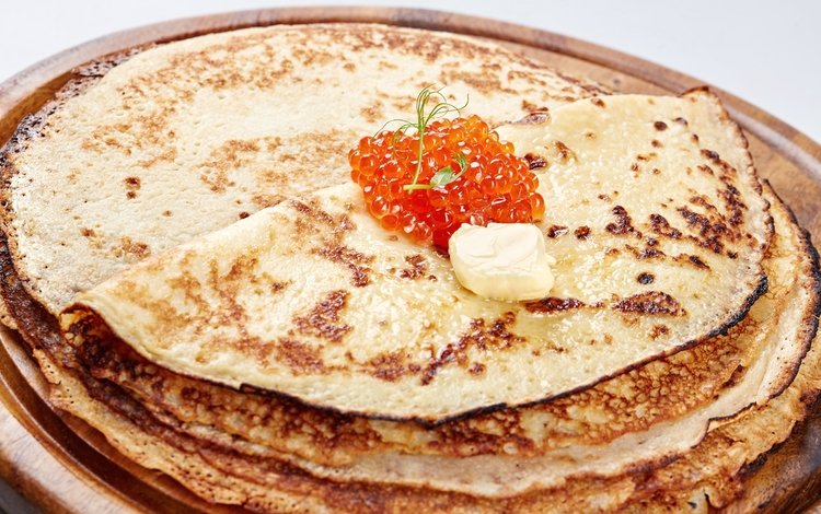 масло, блинчики, икра, блины, красная икра, oil, pancakes, caviar, red caviar