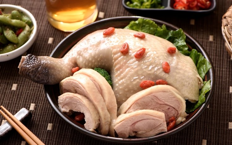 мясо, курица, азиатская кухня, годжи, meat, chicken, asian cuisine, goji