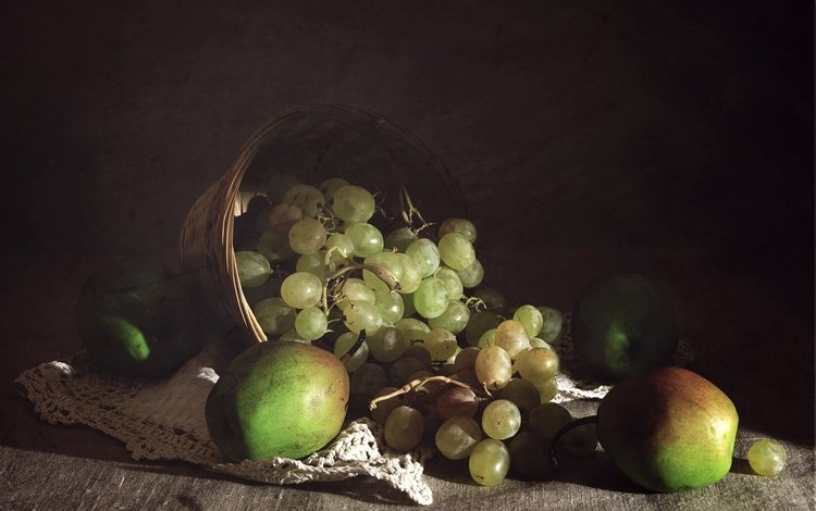 свет, текстура, виноград, натюрморт, груши, light, texture, grapes, still life, pear