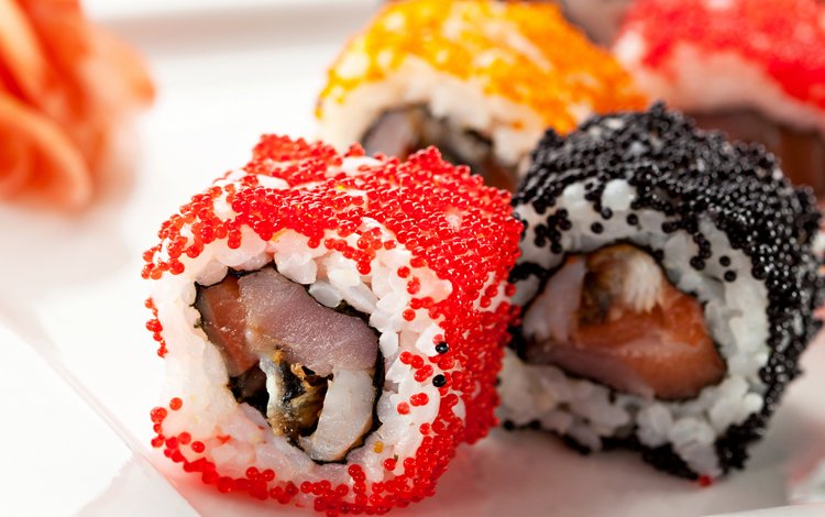 рыба, японии, икра, рис, суши, роллы, морепродукты, японская кухня, fish, japan, caviar, figure, sushi, rolls, seafood, japanese cuisine