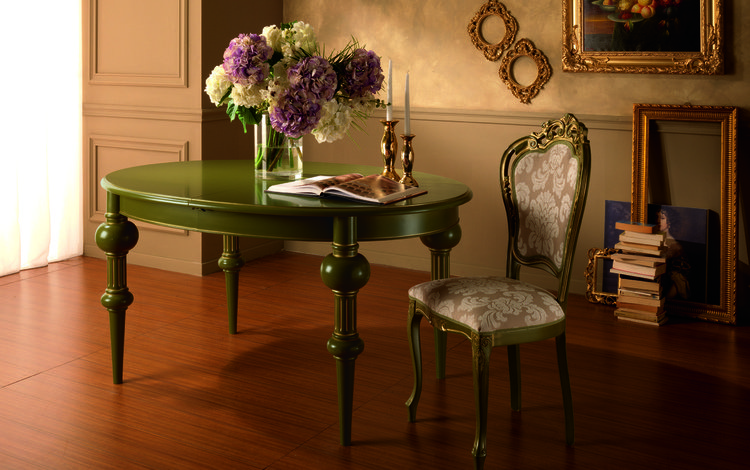 стол, стул, классика, tomassi, классический интерьер, table, chair, classic, classic interior