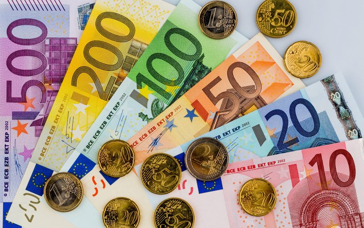 деньги, монеты, купюры, евро, money, coins, bills, euro
