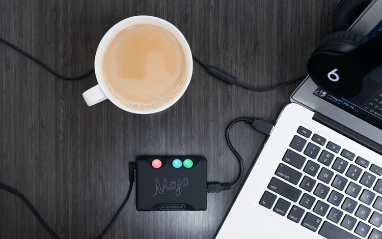 кофе, чашка, ноутбук, шнур, mojo, chord electronics, coffee, cup, laptop, cord