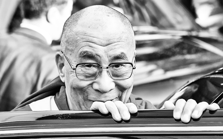 улыбка, лицо, dalai lama, далай-лама, smile, face, the dalai lama
