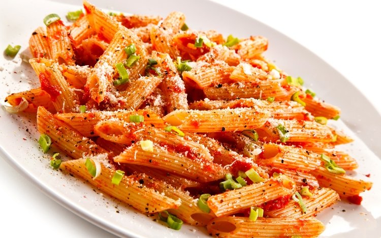 еда, тарелка, соус, макароны, паста, вторые блюда, food, plate, sauce, pasta, main dishes