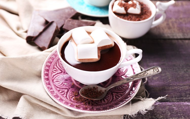 шоколад, зефир, в шоколаде, кубок, какао, горячая, маршмэллоу, chocolate, marshmallows, cup, cocoa, hot, marshmallow