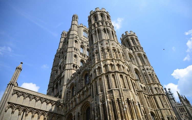 собор, англия, церковь, архитектура, ely cathedral, собор или, cathedral, england, church, architecture, cathedral or