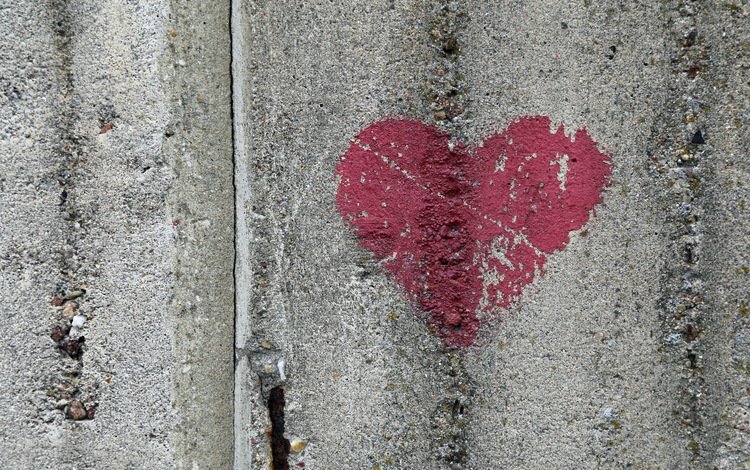 фон, стена, сердце, background, wall, heart
