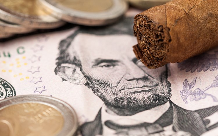 деньги, монеты, доллар, сигара, банкнота, cuban cigar, weltreisendertj, money, coins, dollar, cigar, bill