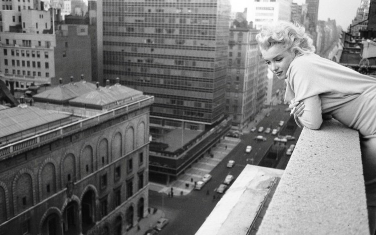 чёрно-белое, актриса, мэрилин монро, мерлин монро, black and white, actress, marilyn monroe