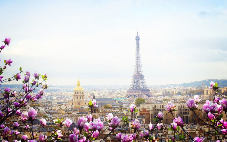 город, париж, весна, европа, франция, эйфелева башня, the city, paris, spring, europe, france, eiffel tower