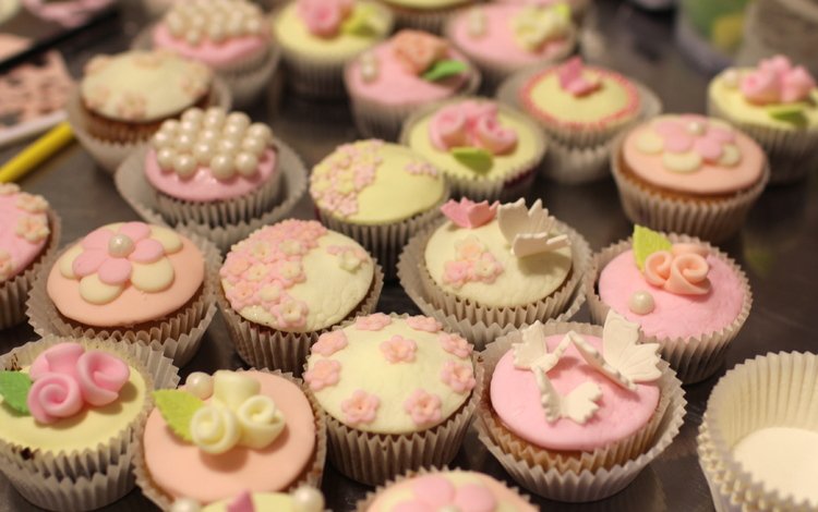 сладкое, украшение, выпечка, кексы, sweet, decoration, cakes, cupcakes