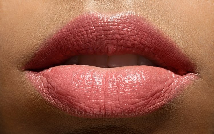 девушка, губы, лицо, женщина, крупным планом, грим, розовая помада, girl, lips, face, woman, closeup, makeup, pink lipstick