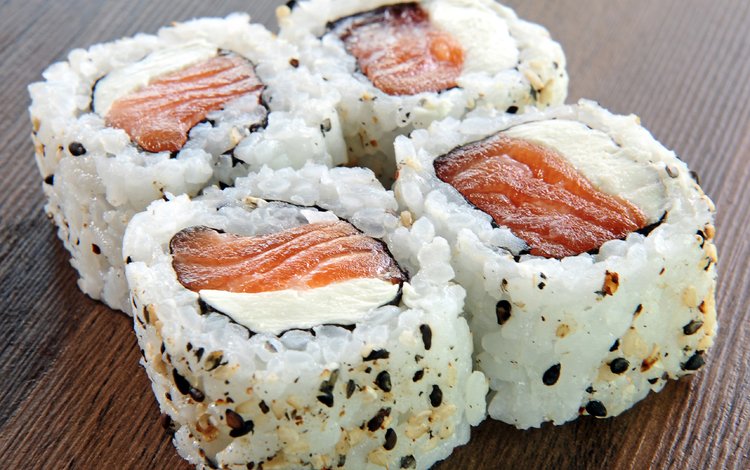 рыба, суши, японская кухня, кунжут, fish, sushi, japanese cuisine, sesame