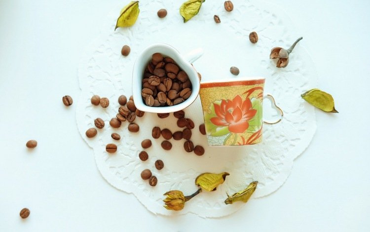 кофе, кружка, чашка, кофе в зернах, coffee, mug, cup, coffee bean