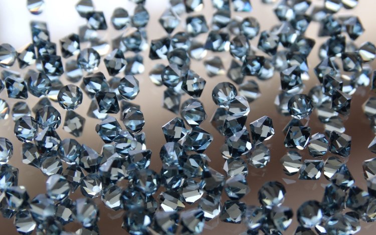 макро, голубой, бриллианты, алмаз, macro, blue, diamonds, diamond