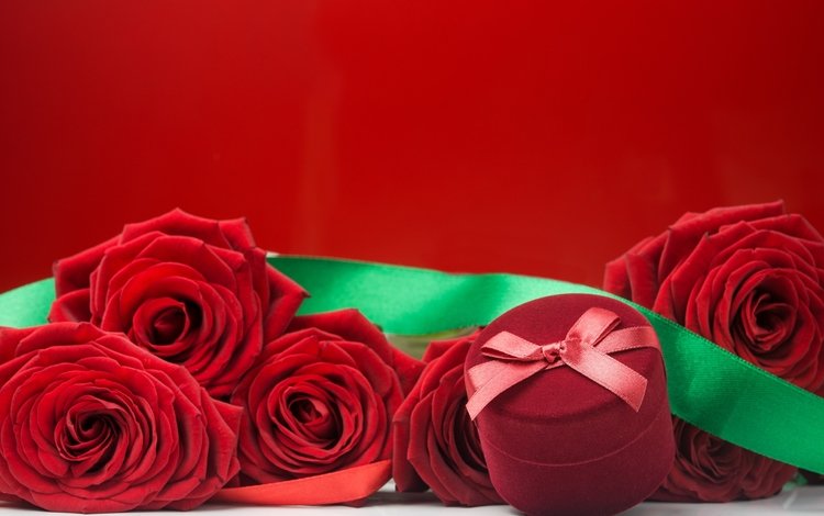 розы, красные, букет, романтик, краcный,  цветы, коробочка, роз, roses, red, bouquet, romantic, flowers, box