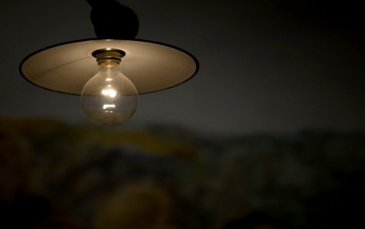 мрак, фон, лампа, фонарь, лампочка, миримализм, the darkness, background, lamp, lantern, light bulb, minimalism