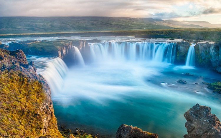 водопад, мощь природы, waterfall, the power of nature