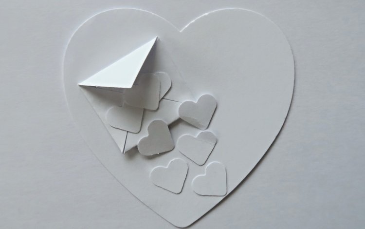 фон, бумага, сердце, день святого валентина, background, paper, heart, valentine's day