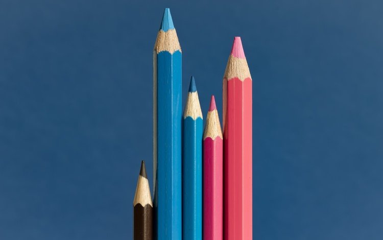 фон, разноцветные, карандаши, the happy family, background, colorful, pencils