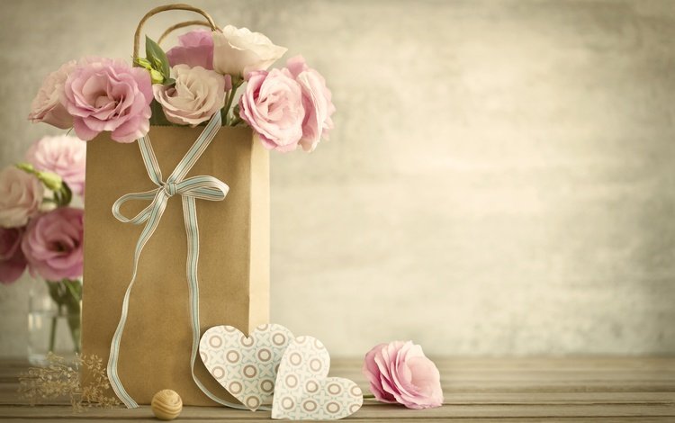 винтаж, роза, романтик, день святого валентина,  цветы, влюбленная, пинк, сердечка, vintage, rose, romantic, valentine's day, flowers, love, pink, heart