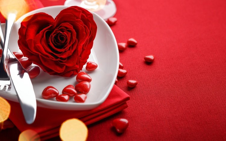 валентинов день, фон, роза, сердечки, романтик, краcный, день святого валентина, боке, влюбленная, background, rose, hearts, romantic, red, valentine's day, bokeh, love