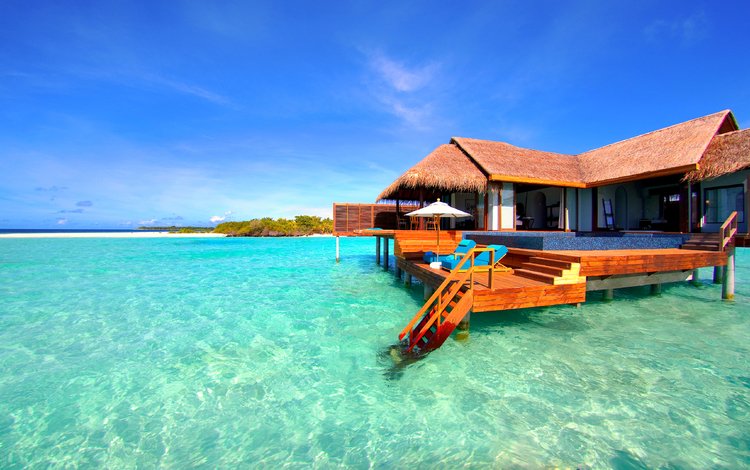 море, отдых, остров, бунгало, мальдивы, sea, stay, island, bungalow, the maldives