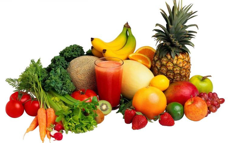 виноград, разнообразие, фрукты, редис, ягоды, овощи, морковь, банан, ананас, сок, grapes, diversity, fruit, radishes, berries, vegetables, carrots, banana, pineapple, juice