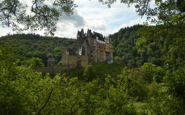 природа, панорама, замок, германия, на природе, burg eltz, замок эльц, castle eltz, chateau d'eltz, виршем, wierschem, nature, panorama, castle, germany, eltz castle, chateau d eltz