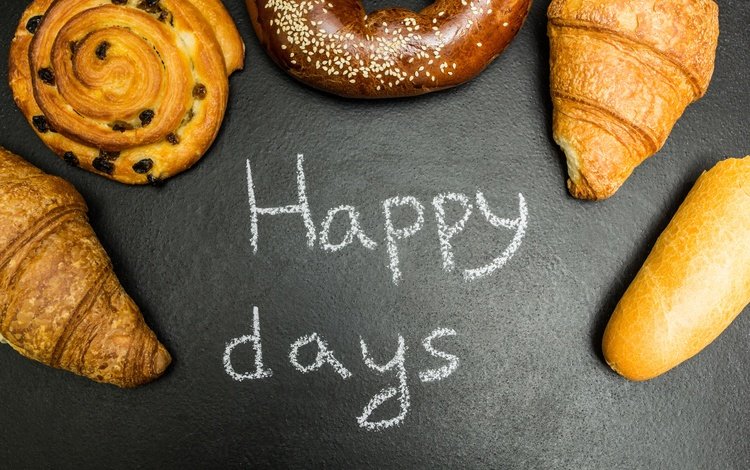 пончики, выпечка, булочки, сдоба, круассаны, бублик, happy days, donuts, cakes, buns, muffin, croissants, bagel
