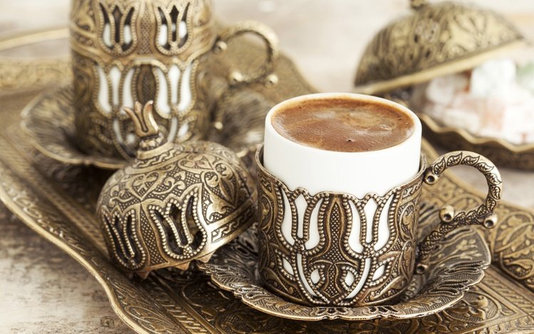 ретро, кофе, турция, чашка, кубок, сервиз, кофе по-турецки, retro, coffee, turkey, cup, set, turkish coffee