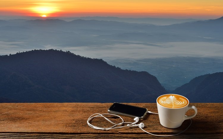 утро, рассвет, кофе, чашка, горячая, доброе утро, coffee cup, morning, dawn, coffee, cup, hot, good morning