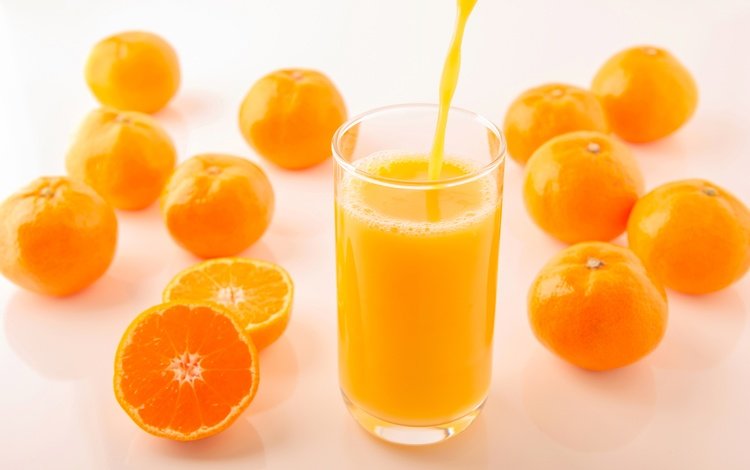 фрукты, стакан, мандарины, цитрусы, сок, fruit, glass, tangerines, citrus, juice