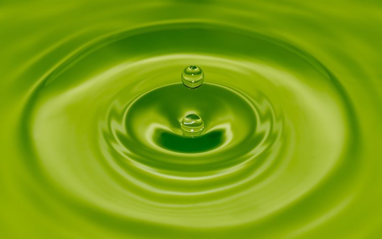 вода, зелёный, фон, капля, цвет, water, green, background, drop, color