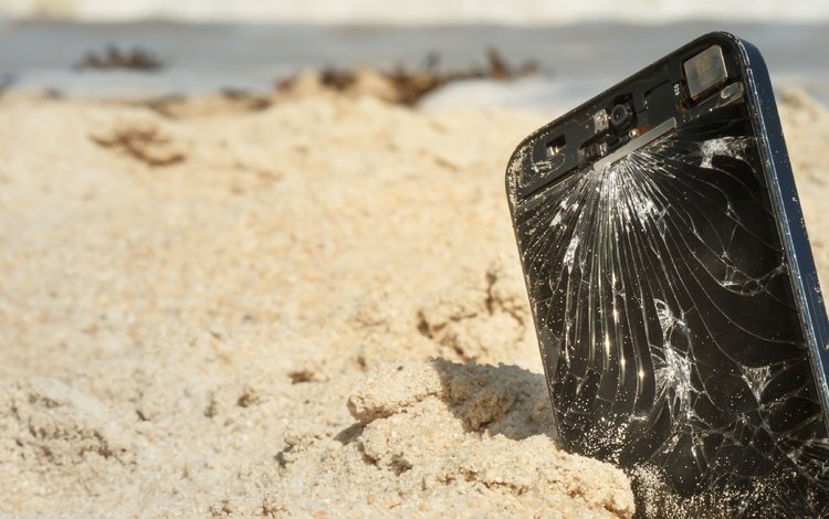 песок, пляж, телефон, экран, песка, сотовая, сотовый, sand, beach, phone, screen, cell