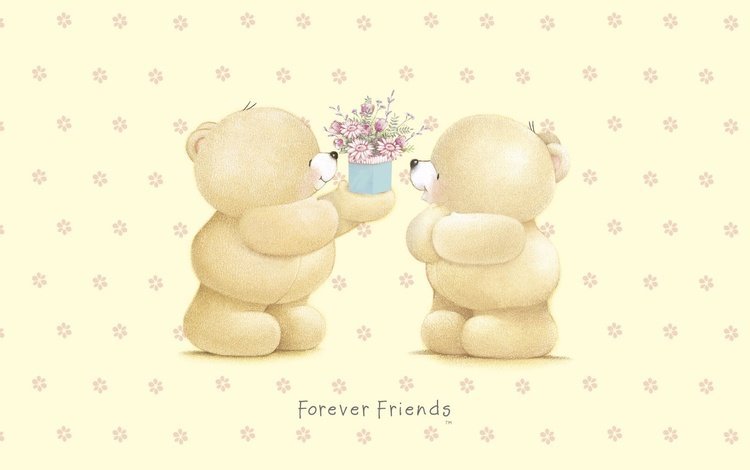 арт, мишки, подарок, цветочки, плюшевые мишки, forever friends deckchair bear, art, bears, gift, flowers, teddy bears